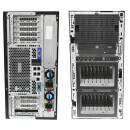 HP ProLiant ML350p G8 Tower Server 2xE5-2670 V2 32GB RAM P420i 16Bay 2.5" ohne Füße & Blende