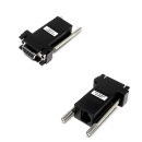 Universal Crossover Adapter DB9 Female to RJ45 Connectors...