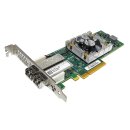 HP QLogic QLE2662-HP Dual-Port 16G PCIe x8 FC Server Adapter QW972 FP +GBICs