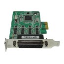 MOXA CP-114EL 4-Port PCI-Express x1 RS-232/422/485 Serial Interface Card