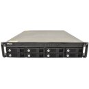 QNAP TS-859U-RP NAS Storage Atom D510 1.66 GHz CPU 1GB RAM 4x 1TB HDD 8 Bay LFF 