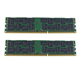 32GB HP Samsung 2x16 GB PC3-12800R DDR3-1600MHz 2Rx4 RAM REG ECC DDR3 672612-081