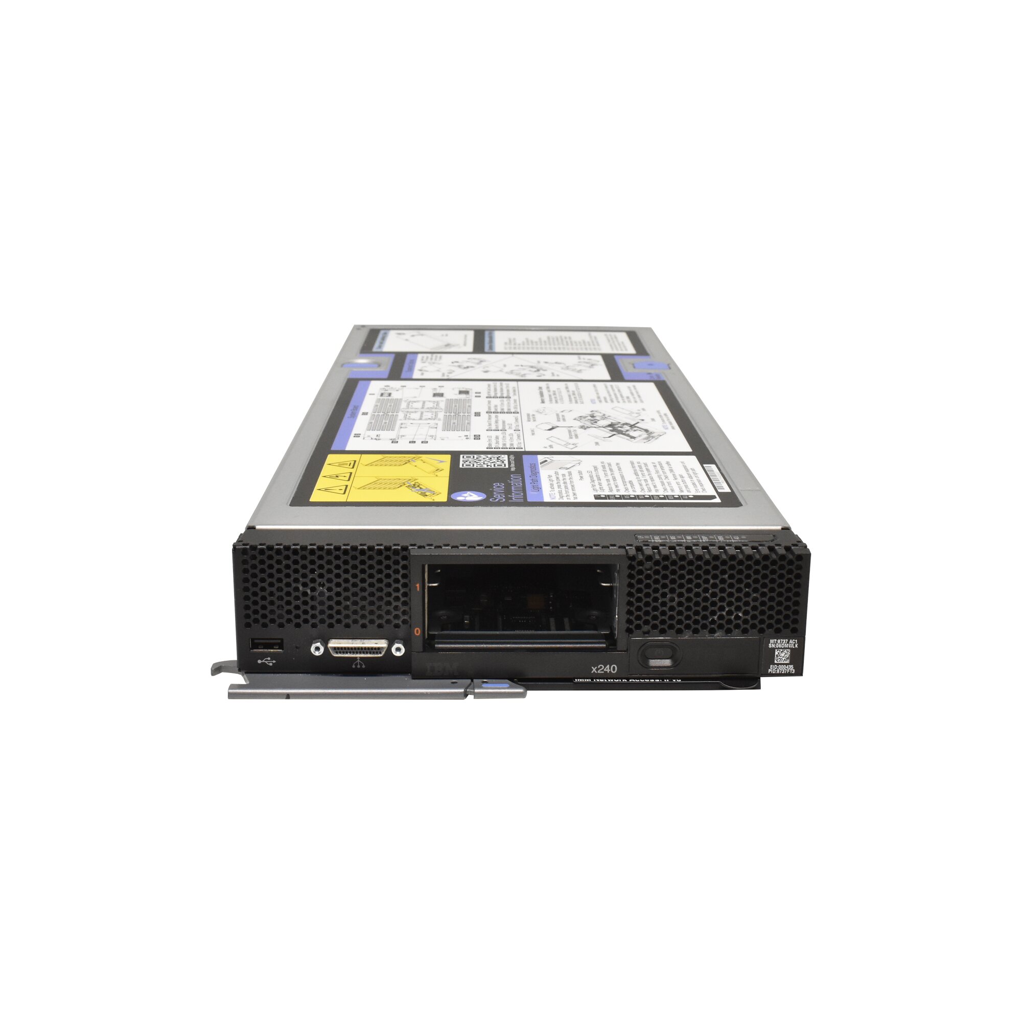 IBM Flex System 8721 HC1 14 x X240 ohne CPU ohne RAM 2xHS mit10Gb Karte