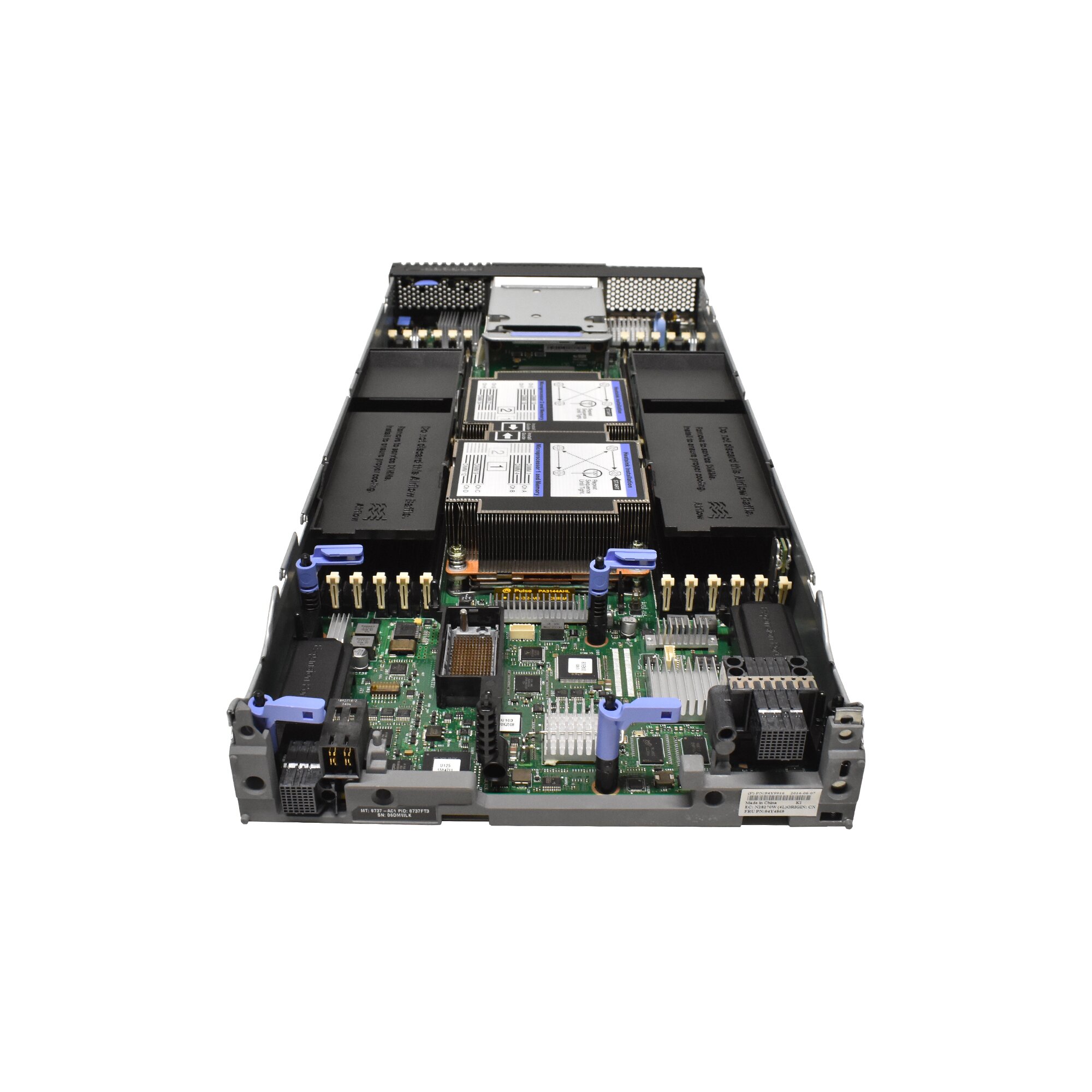 IBM Flex System 8721 HC1 14 x X240 ohne CPU ohne RAM 2xHS mit10Gb Karte