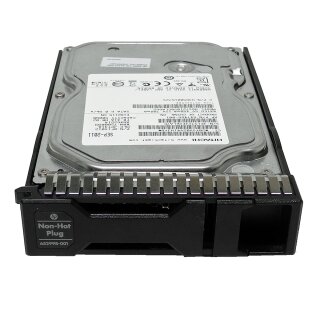 HP 500GB 3,5" 7,2K 6G HDD SATA HotSwap Festplatte 658083-001 mit Rahmen
