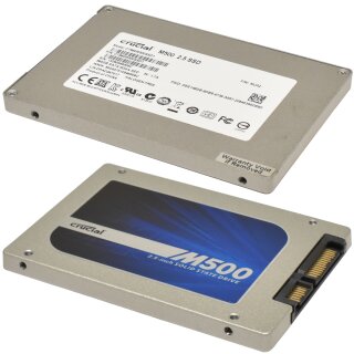 Crucial M500 2.5 Zoll 960GB 6Gbs SATA SSD CT960M500SSD1 