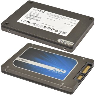 Crucial M4 2.5 Zoll 512GB 6Gbs SATA SSD CT512M4SSD2