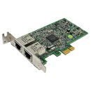 HP BroadCom 332T Dual-Port PCIe x1 GbE Netzwerkkarte...