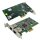 HP BroadCom 332T Dual-Port PCIe x1 GbE Netzwerkkarte 616012-001 LP