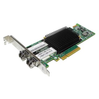 IBM 577F LPE16002 2-Port 16Gb/s PCIe x8 FC Host Bus Adapter 00D8548 FP +2x SFP+