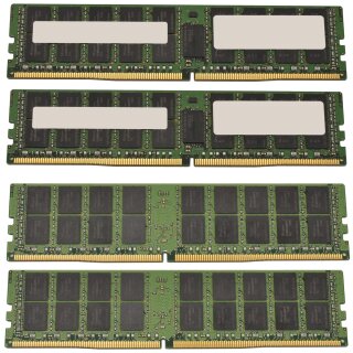 4x Micron 16GB (64GB) 2Rx4 PC4-2133P DDR4 RAM MTA36ASF2G72PZ-2G1A2 G9 R730