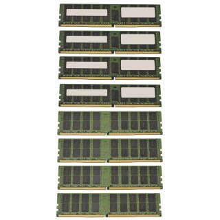 8x Micron 16GB (128GB) 2Rx4 PC4-2133P DDR4 RAM MTA36ASF2G72PZ-2G1A2 G9 R730