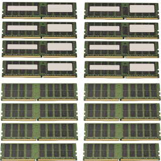 16x Micron16GB (256GB) 2Rx4 PC4-2133P DDR4 RAM MTA36ASF2G72PZ-2G1A2 G9 R730