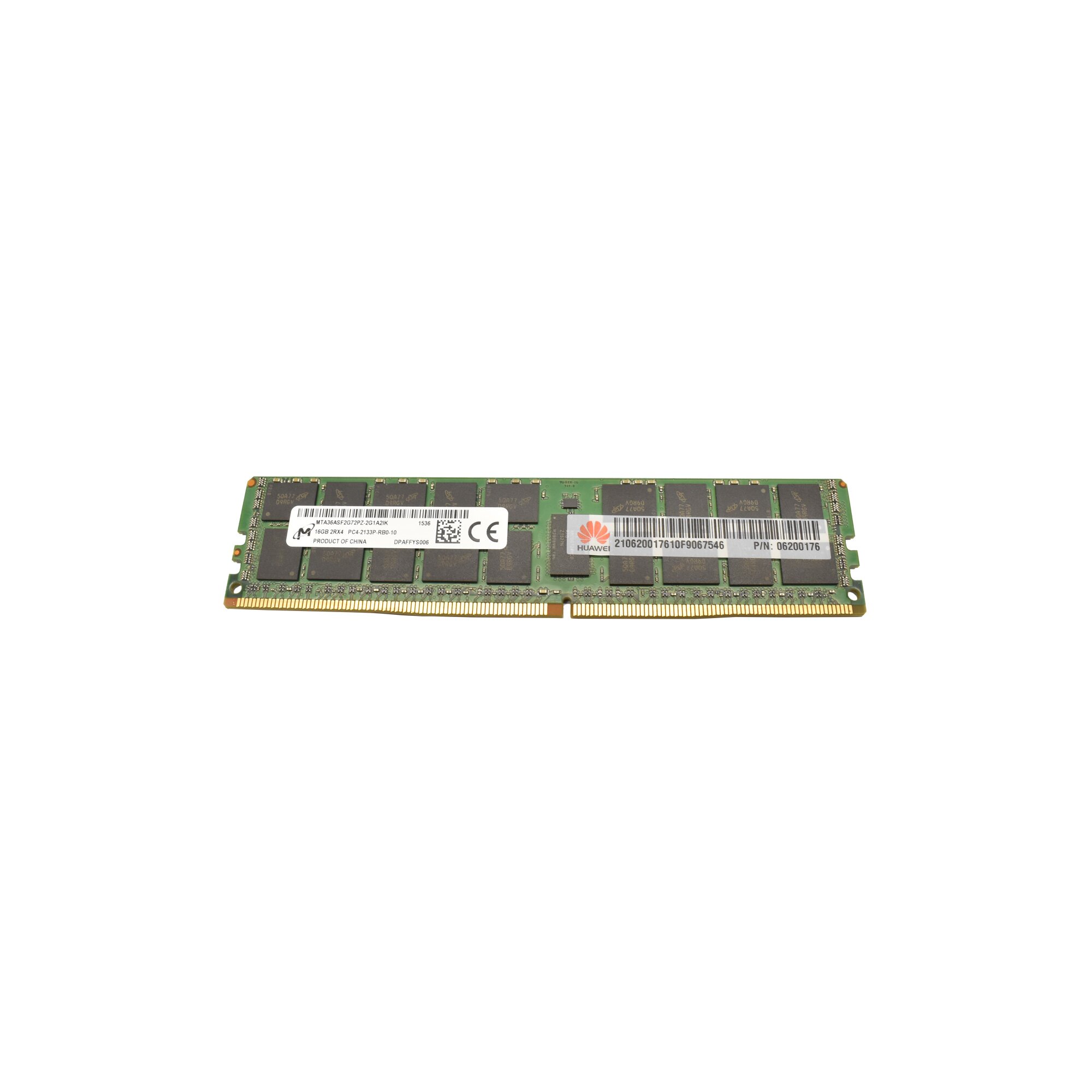 MICRON Memorycity Mémoire RAM DDR4 REG ECC 2RX4 RDIMM MTA36ASF2G72PZ-2G1A2IG 16 Go PC4-2133P-R