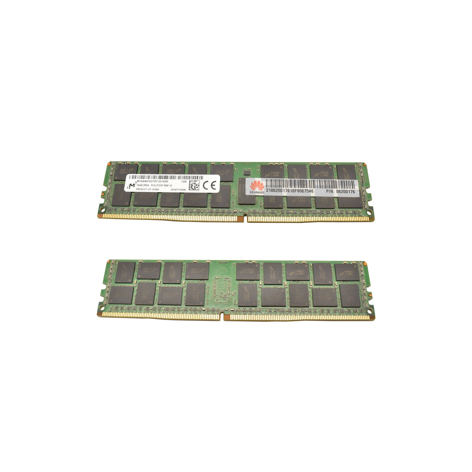 32 GB Huawei Micron 2x16GB 2Rx4 PC4-2133P DDR4 RAM PN:06200176 für ...