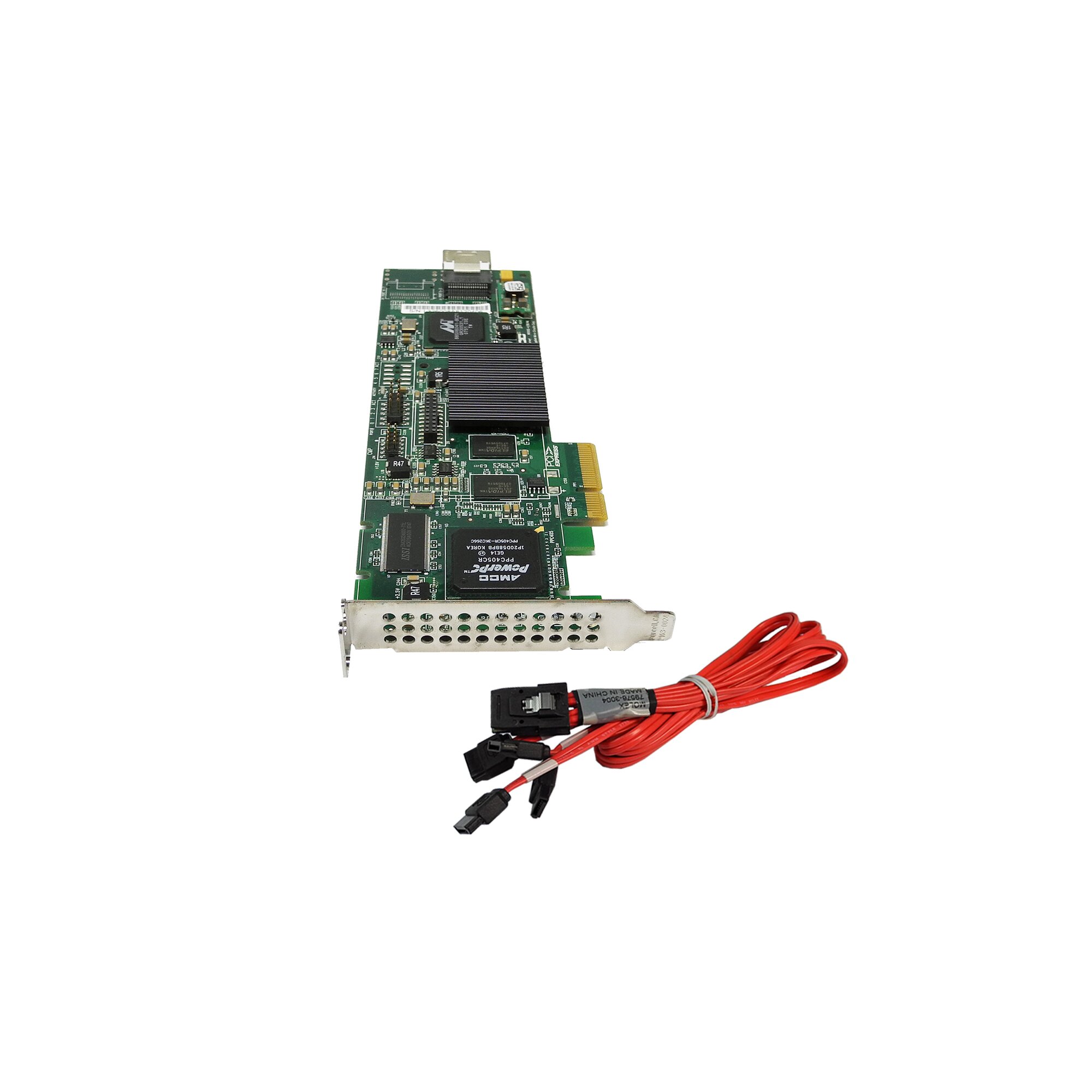 16xSATA Raid Pcie Contrôleur Lsi 3ware 9650se/16ml Pour À 128 TB Disque Dur