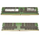 128GB HPE Samsung 2x64GB 4DRX4 PC4-2400T DDR4 RAM...