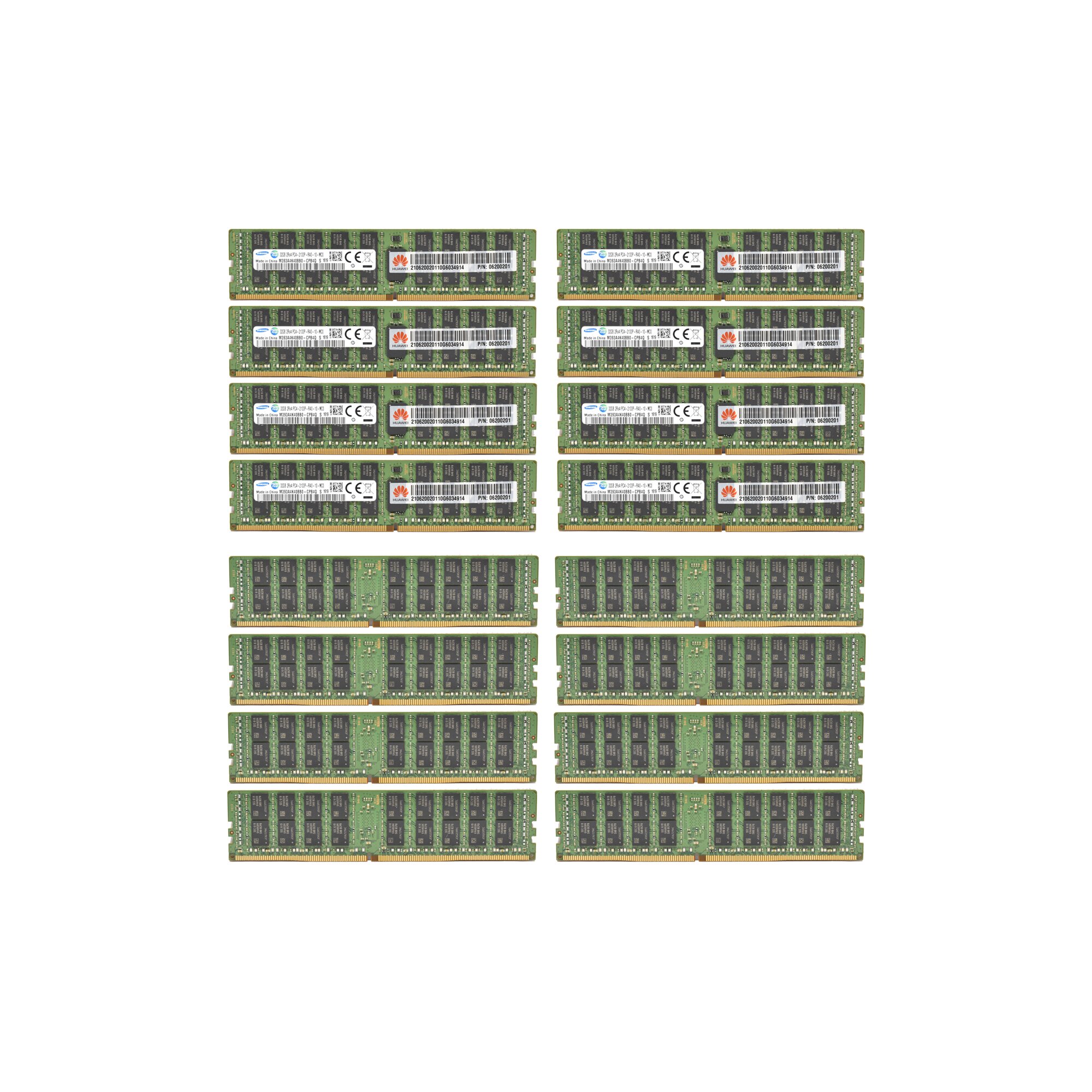 512GB (32x16GB) DDR4 PC4-2133P-R ECC Reg Serveur Mémoire RAM