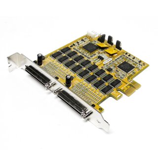 Exsys EX-44016 16S Seriell RS-232 PCI-Express x1 Schnittstellen Karte 150911B