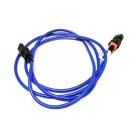 ZONIT zLock C14 to C13 Power Kabel 2.5m lang zLock-zC14-17-aC13-2.5 m BL Blau