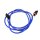 ZONIT zLock C14 to C13 Power Kabel 2.5m lang zLock-zC14-17-aC13-2.5 m BL Blau