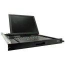 IBM 1723-3RX 15 Zoll Flat Panel KVM-Console SK8845 Keyboard QWERTZ DE 39M2968