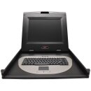 APC AP5015 15 Zoll LCD KVM-Console Keyboard QWERTY US 19 Zoll 25 SUB-D D-SUB