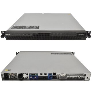 Lenovo ThinkServer RS140 E3-1226 v3 4C CPU 16GB RAM ohne HDD DVD-RW 1U USB 3.0