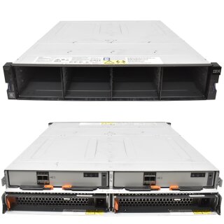 IBM Storwize V3700 Storage 12x LFF 2072-12E 2x 6G SAS Controller 00Y2527 2x PSU