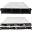 IBM Storwize V3700 Expansion Enclosure Model FC 5887 24x SFF 2x 6G SAS Controller 00AR108 2x PSU