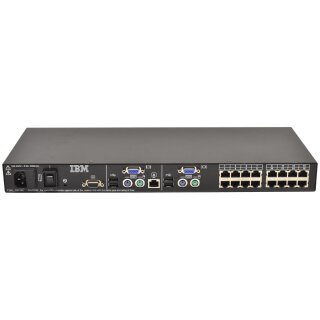 IBM 1735-HC1 16 Port Rack Console KVM Switch PN 41Y9315 FRU