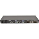 IBM 1735-HC1 16 Port Rack Console KVM Switch PN 41Y9315...