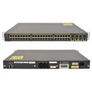Cisco Catalyst WS-C2960G-48TC-L 48-Port RJ-45 GE Switch 4x 1G SFP +Rack Ears