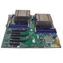 Supermicro ATX Mainboard X10DRi Rev.1.02B LGA 2011-3 Socket + 2x CPU Kühler