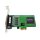 MOXA CP-104EL Ver. 1.3 4-Port RS-232 PCI-Express x1 Serial Interface Card