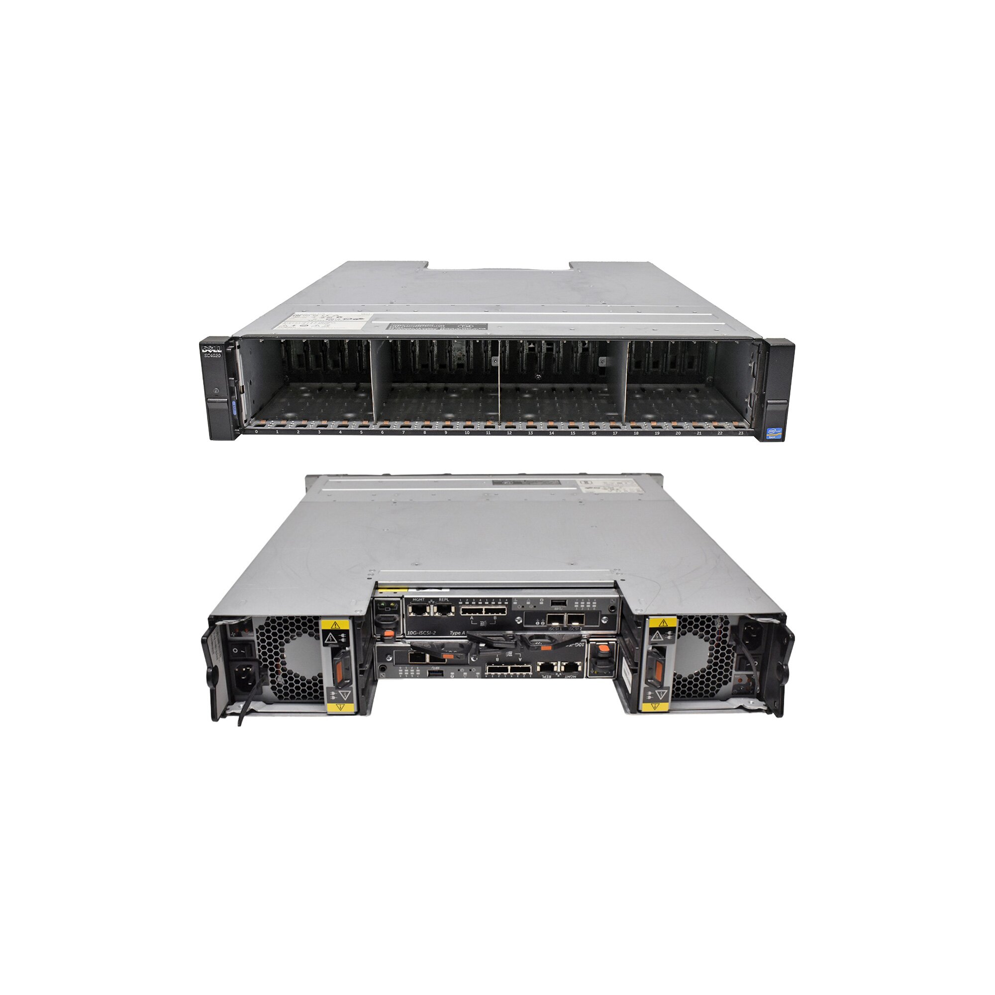 Dell Compellent SC4020 24x 2,5Zoll 2x 10G-iSCSI-2 Typ A Controller 010N16