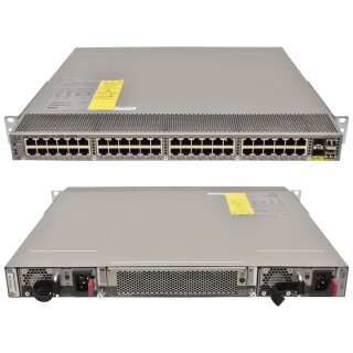 Cisco Nexus 2248TP-E 1GE 2 x SFP-10G-SR 2 x PSU 400W-B Fan Modul