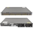 Cisco Catalyst WS-C2960XR-48TD-I 2 x PSU 2 x SFP Transceiver und Stack Modul