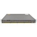 Cisco Catalyst WS-C2960XR-48TD-I 2 x PSU 2 x SFP Transceiver und Stack Modul