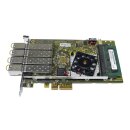 NAPATECH NT4E-4-STP 4-Port PCIe x8 Gbit Network Adapter +...