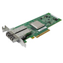 QLogic DELL QLE8152-T-DEL FC Dual-Port 10 Gb PCI-E x8 Network Adapter DP/N 042F2X