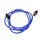 ZONIT zLock C14 to C13 Power Kabel 2m lang zLock-zC14-17-aC13-2m BL Blau