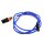 ZONIT zLock C14 to C13 Power Kabel 1.5m lang zLock-zC14-17-aC13-1.5 m BL Blau