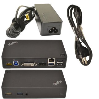 Lenovo Dockingstation ThinkPad USB 3.0 Pro Dock Replicator 40A7 DK1522 +45W PSU