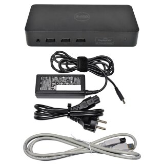 Dell D3100 36M9K USB 3.0 Docking Station +AC Adapter for Latidude Inspiron