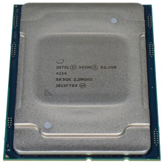 Intel Xeon Silver 4114 Processor 13,75MB L3 Cache 2,20 GHz 10-Core FCLGA3647 SR3GK