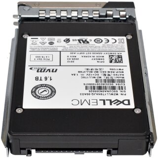 Dell EMC Samsung 04WDXY MZ-WLL1T6C PCIe NVMe x4 SSD