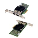 Dell X550-T2 Gen3 Dual-Port 10GbE RJ45 PCI-Express x8 Server Adapter 04V7G2