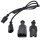 Netzkabel 1,5m C14 - C15 Ozoflex H05RN-F 3G1.0mm schwarz