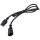 Netzkabel 1,5m C14 - C15 Ozoflex H05RN-F 3G1.0mm schwarz